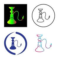 Unique Hookah Vector Icon