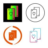 Playing Cards Vector Icon