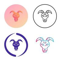 Goat Vector Icon