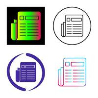 News Paper Vector Icon