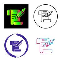 Contract Vector Icon