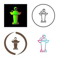 Elected Candidate Vector Icon