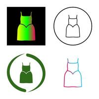 Party Dress Vector Icon