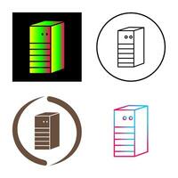 Server Network Vector Icon