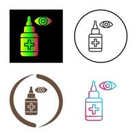 Eye Drop Vector Icon