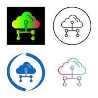 Internet Cloud Vector Icon