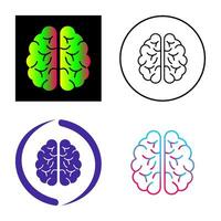 icono de vector de cerebro