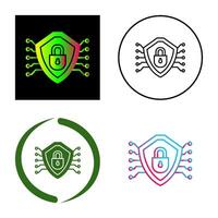 Cyber Security Vector Icon