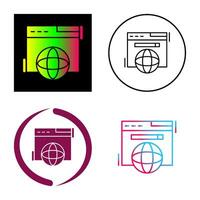 Browser Vector Icon