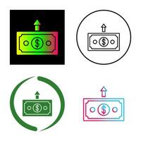 Money Up Vector Icon