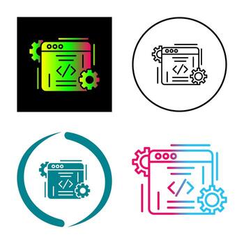 Coding Vector Icon