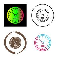 icono de vector de reloj