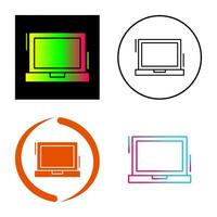 icono de vector de laptop