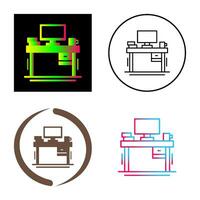 Desk Vector Icon