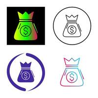 Money Bag Vector Icon