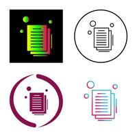 Document Vector Icon