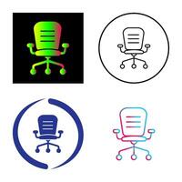 Office Chair Vector Icon