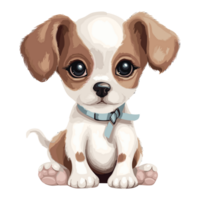 schattig hond transparant achtergrond png