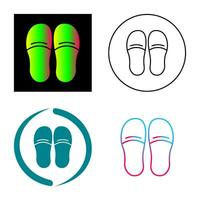 Slippers Vector Icon