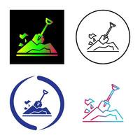 Digging Vector Icon
