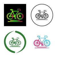 icono de vector de ciclismo