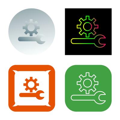 Unique Technical Support Vector Icon
