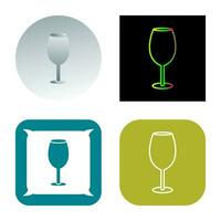 Wine Glass Vector Icon