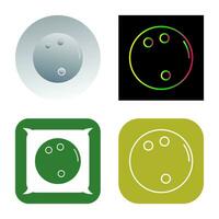 Bowling Ball Vector Icon