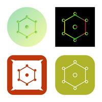 Unique Nodes Vector Icon