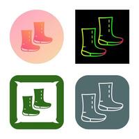 Unique Boots Vector Icon