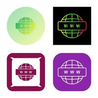 World Wide Web Vector Icon