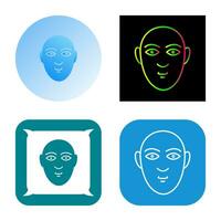 Human Face Vector Icon