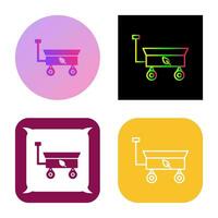 Garden Cart Vector Icon