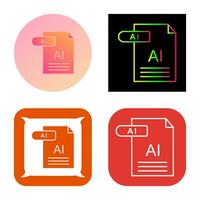 AI Vector Icon