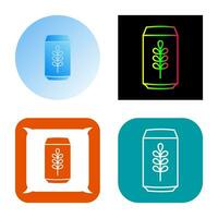 Beer Can Vector Icon