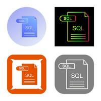 SQL Vector Icon