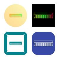 Comb Vector Icon