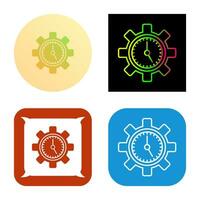 Time Management Vector Icon