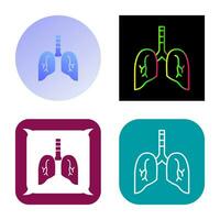 Lung Vector Icon