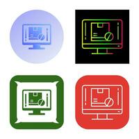 Out of Stock Vector Icon