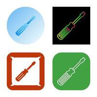 Screw driver Vector Icon