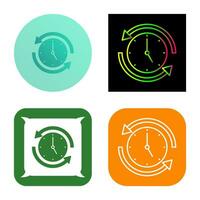 Run Time Vector Icon