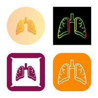 Lungs Vector Icon