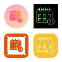 Calendar Vector Icon