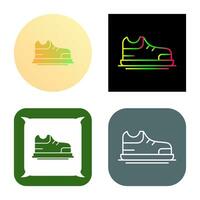 icono de vector de zapatos