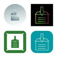 Archive Vector Icon