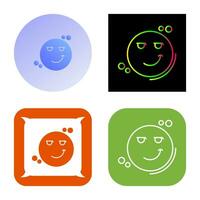 Smirk Vector Icon