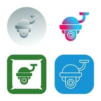 Security Camera Vector Icon