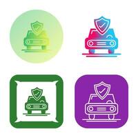 Car Protection Vector Icon