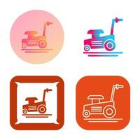 Lawn Mower Vector Icon